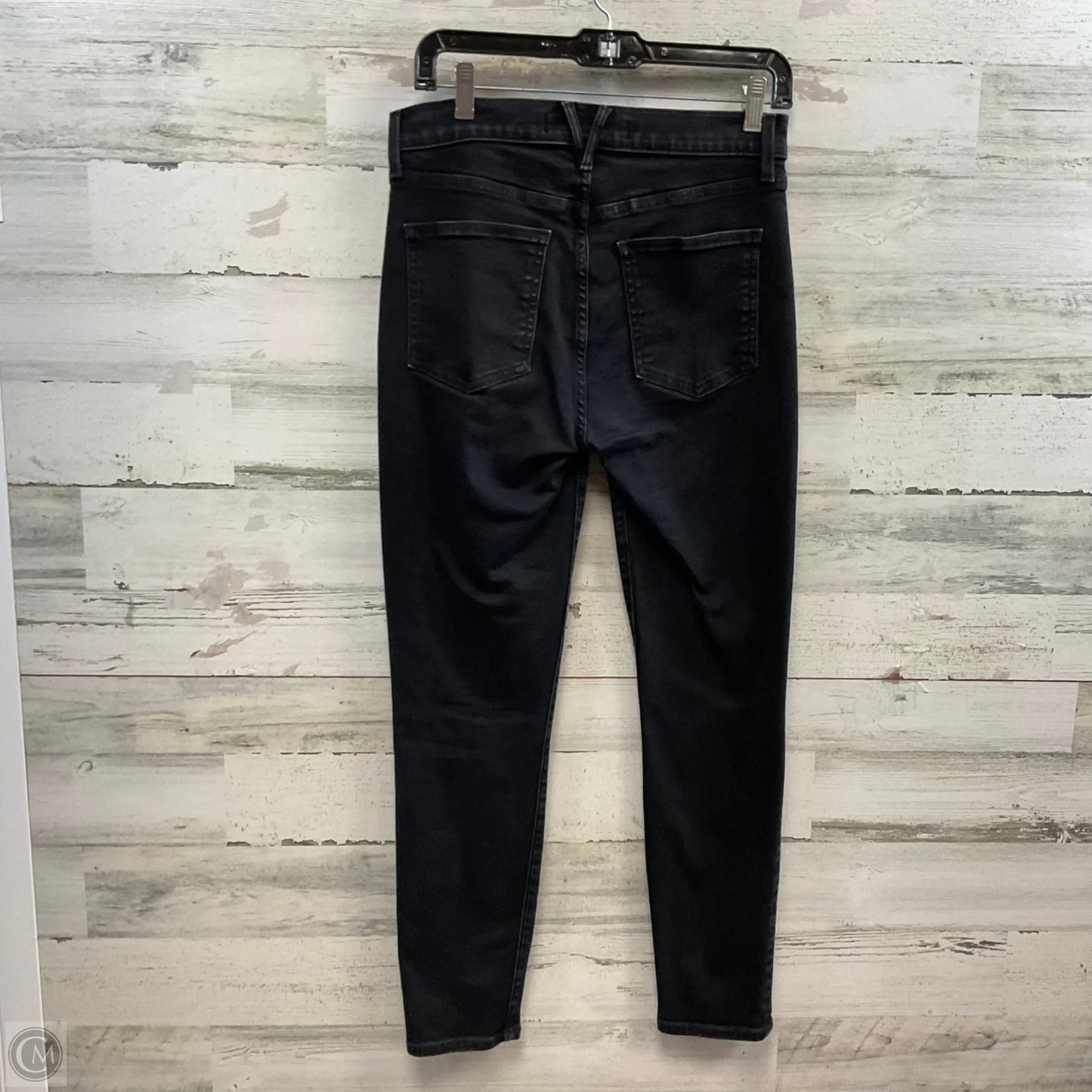 Jeans Skinny By Veronica Beard In Black Denim, Size: 6