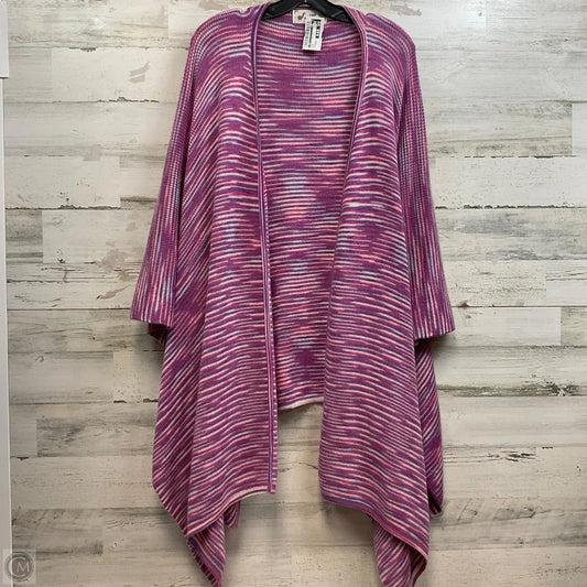 Sweater Cardigan By Lael In Pink, Size: Osfm