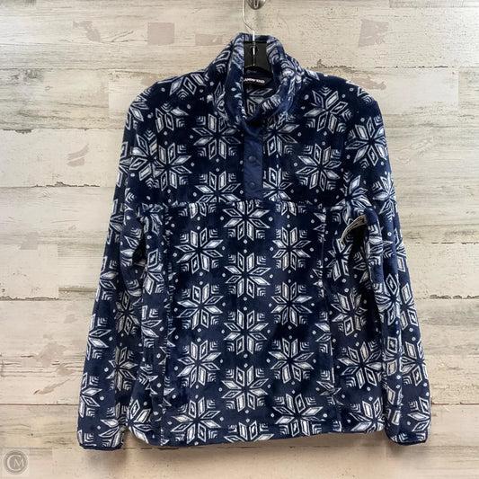 Top Long Sleeve By Lands End In Blue, Size: S