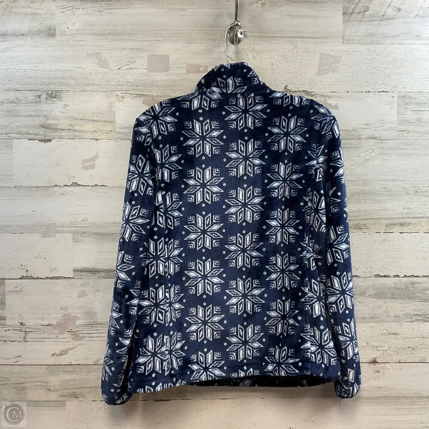 Top Long Sleeve By Lands End In Blue, Size: S