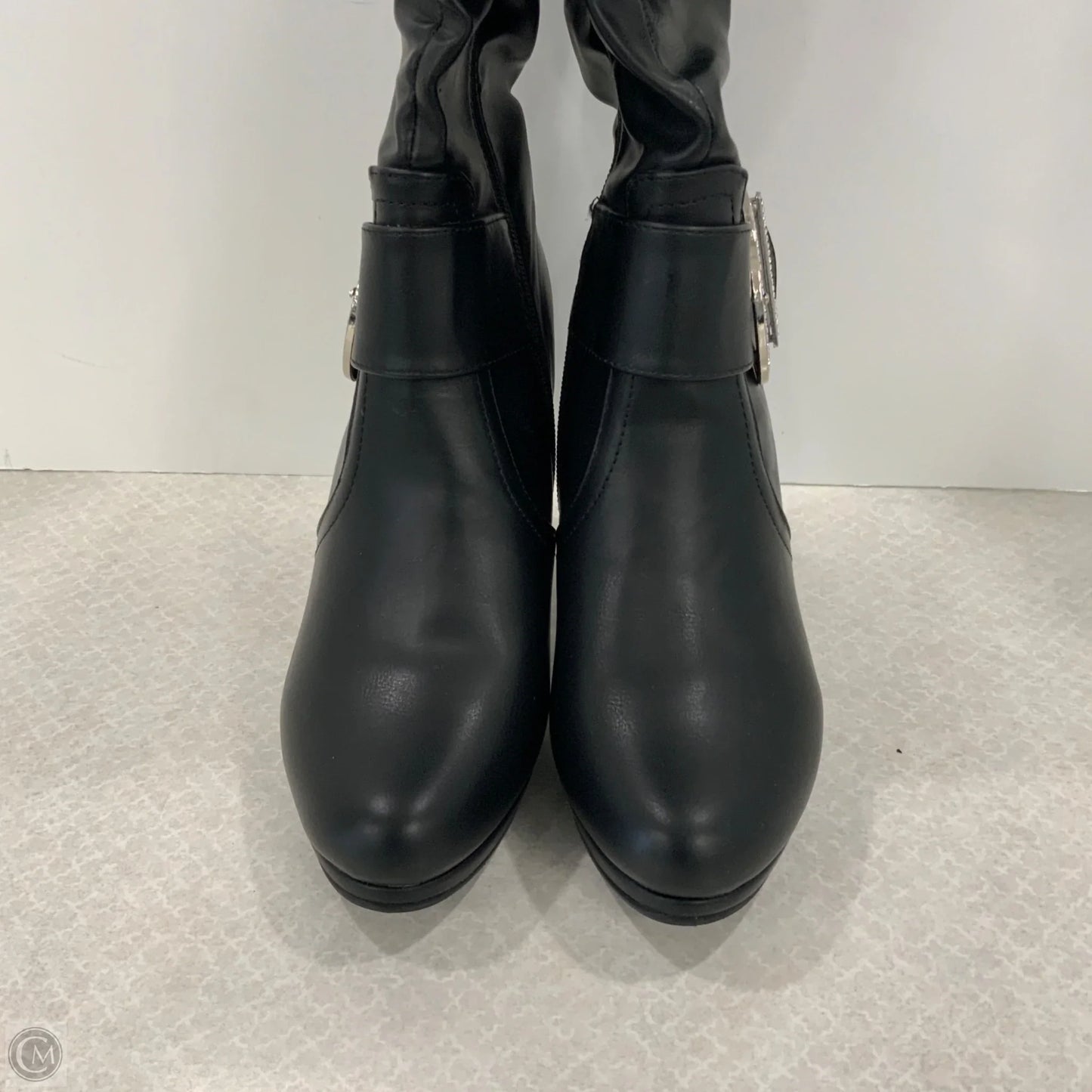 Boots Knee Heels By Dream Pairs In Black, Size: 7