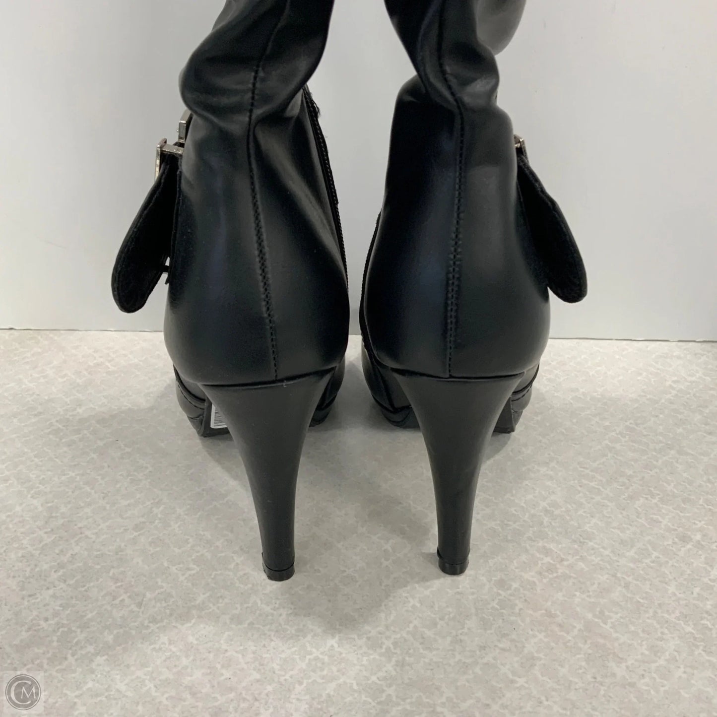 Boots Knee Heels By Dream Pairs In Black, Size: 7