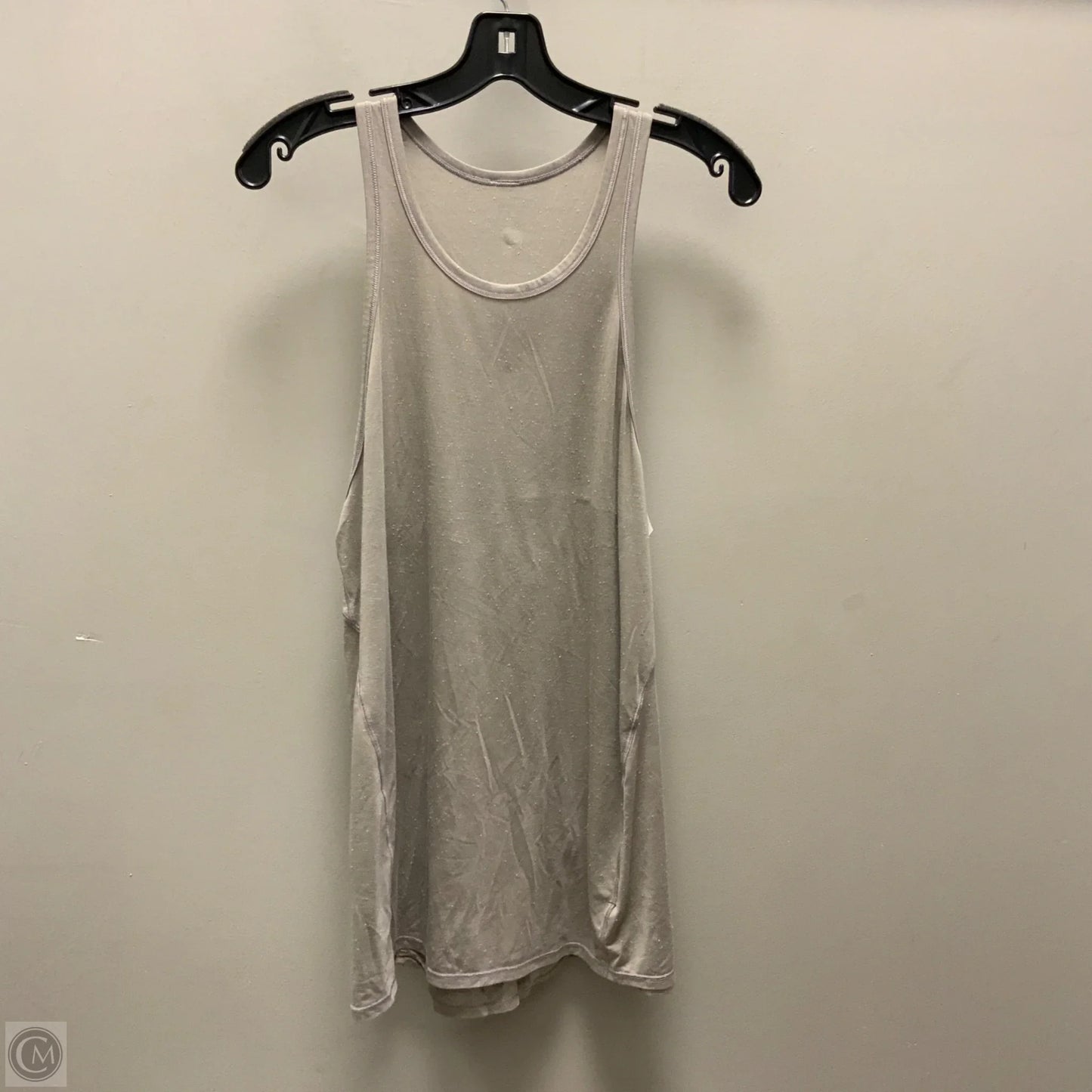 Athletic Tank Top By Lululemon In Grey, Size: M