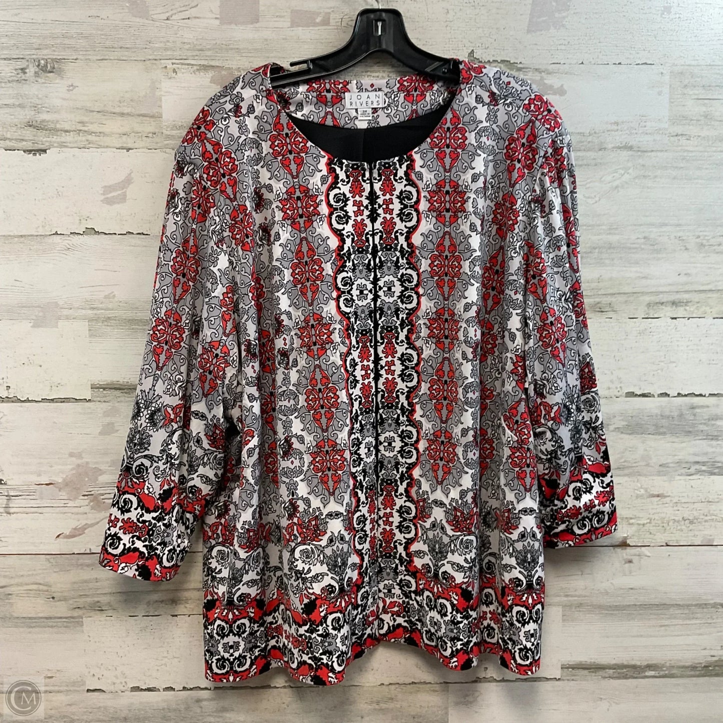 Jacket Other By Joan Rivers In Grey, Size: 3x