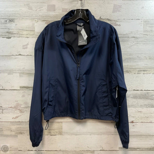 Athletic Jacket By Gapfit In Blue, Size: M