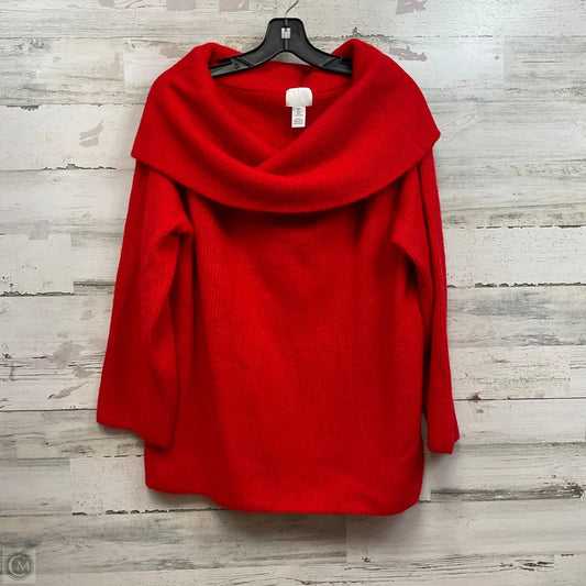 Sweater By H&m In Red, Size: L