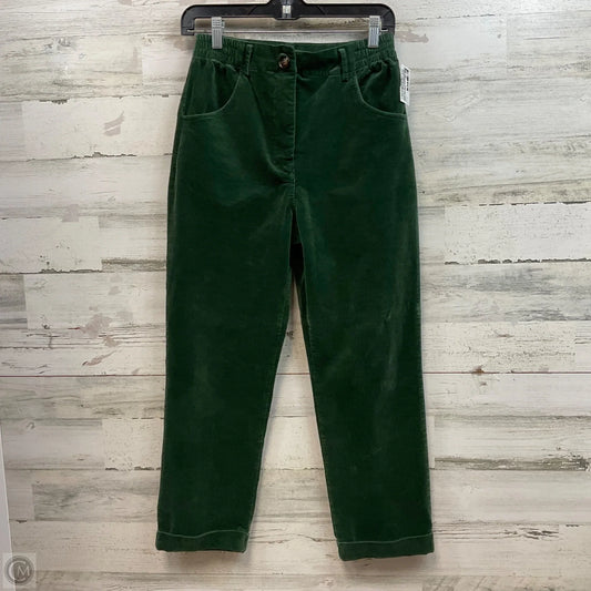 Pants Corduroy By Skies Are Blue In Green, Size: S