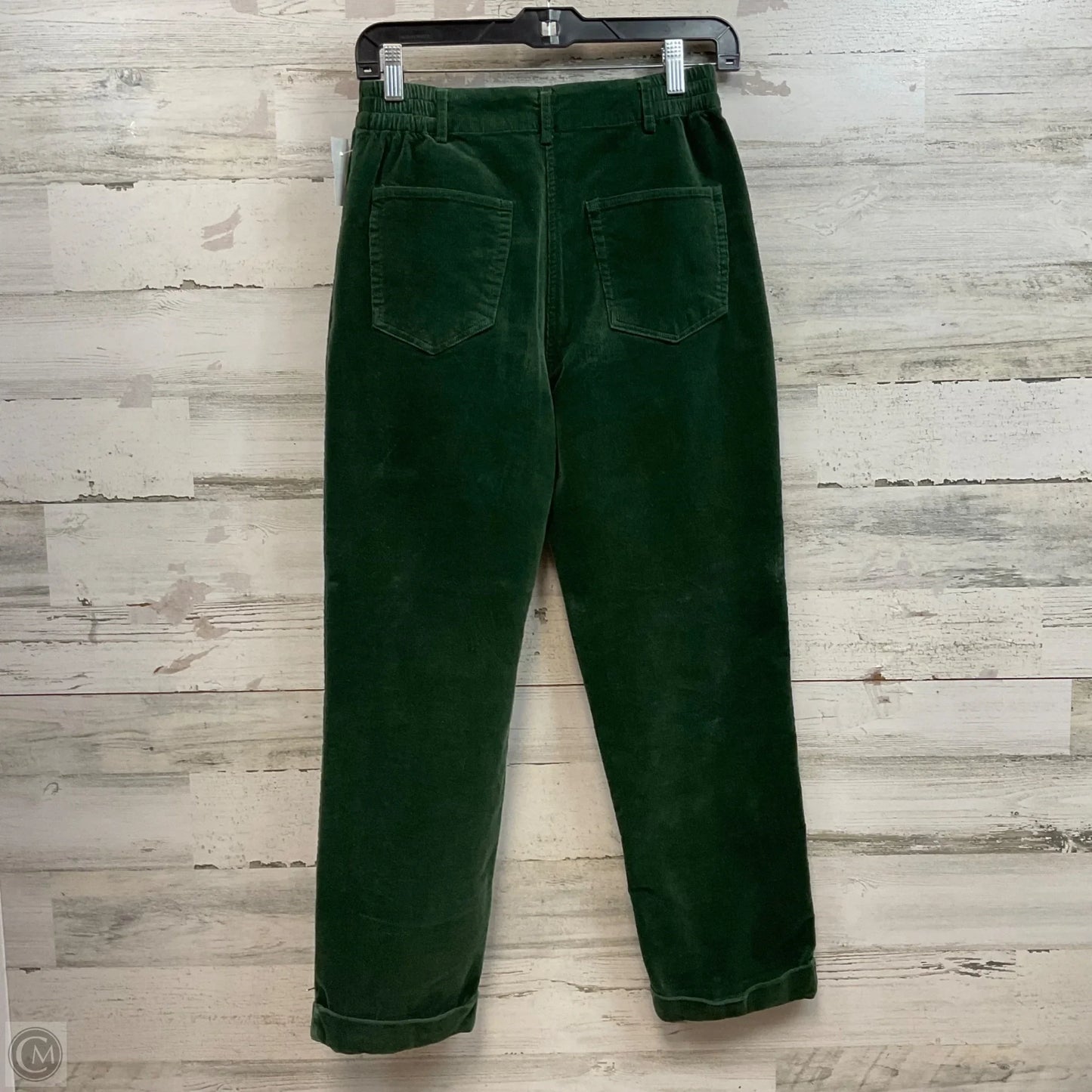 Pants Corduroy By Skies Are Blue In Green, Size: S