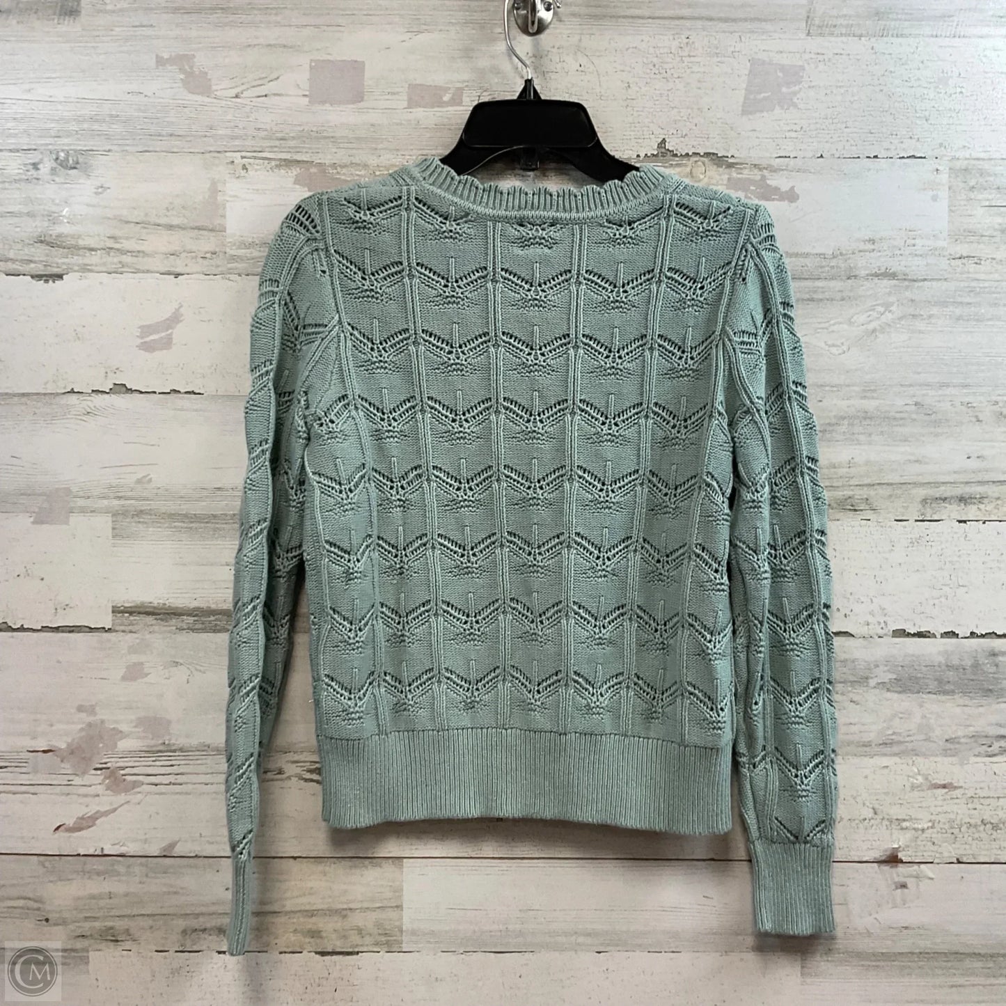 Sweater By Gap In Green, Size: S