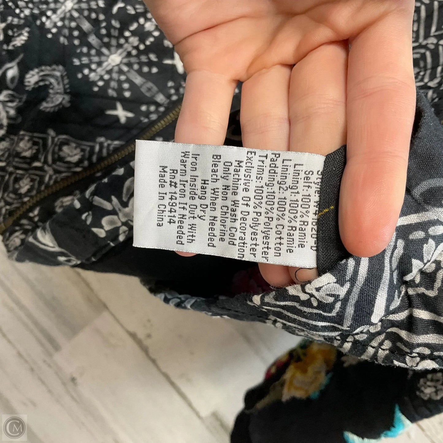 Jacket Other By Johnny Was In Black, Size: M