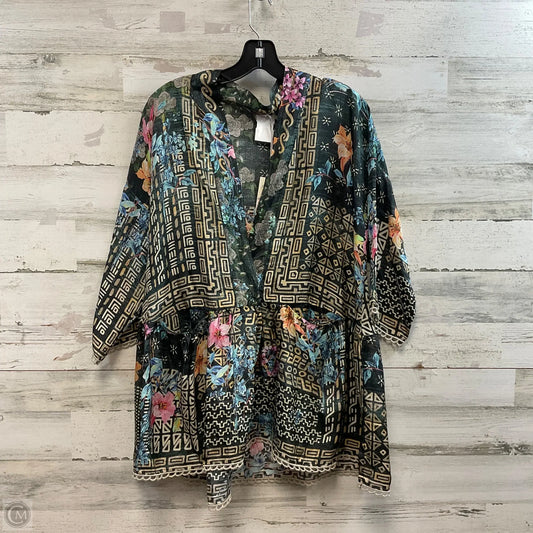 Cardigan By Johnny Was In Grey, Size: M