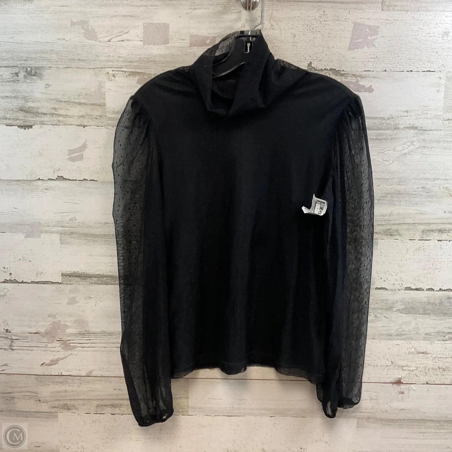 Top Long Sleeve By Sanctuary In Black, Size: S