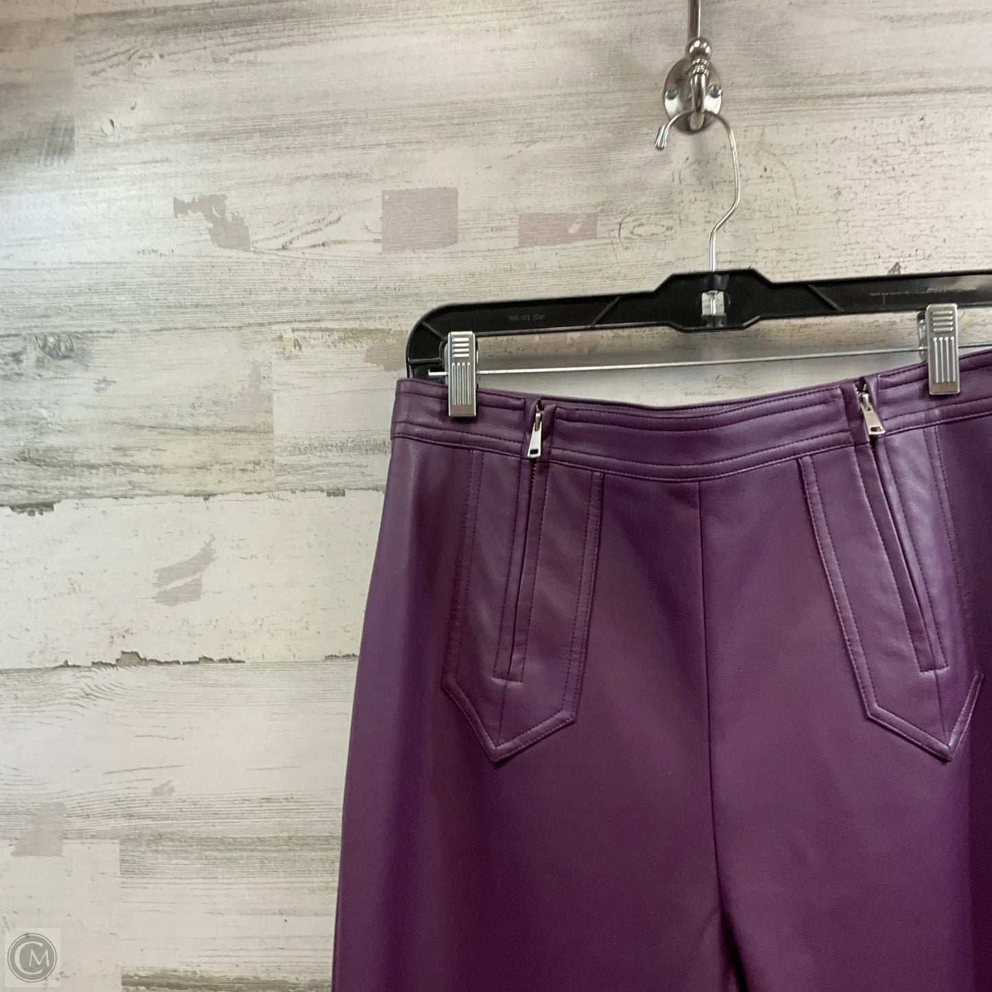 Pants Wide Leg By Avec Les Filles In Purple, Size: 8