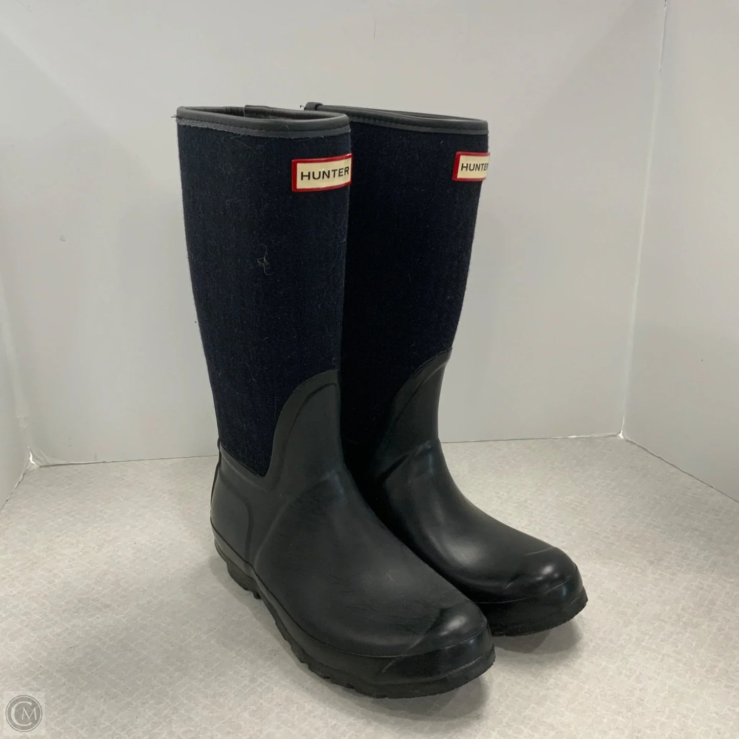 Boots Rain By Hunter In Black, Size: 7