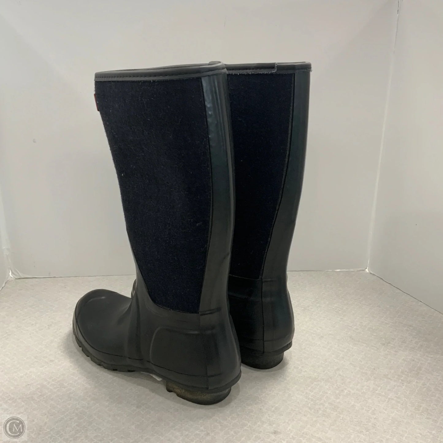 Boots Rain By Hunter In Black, Size: 7
