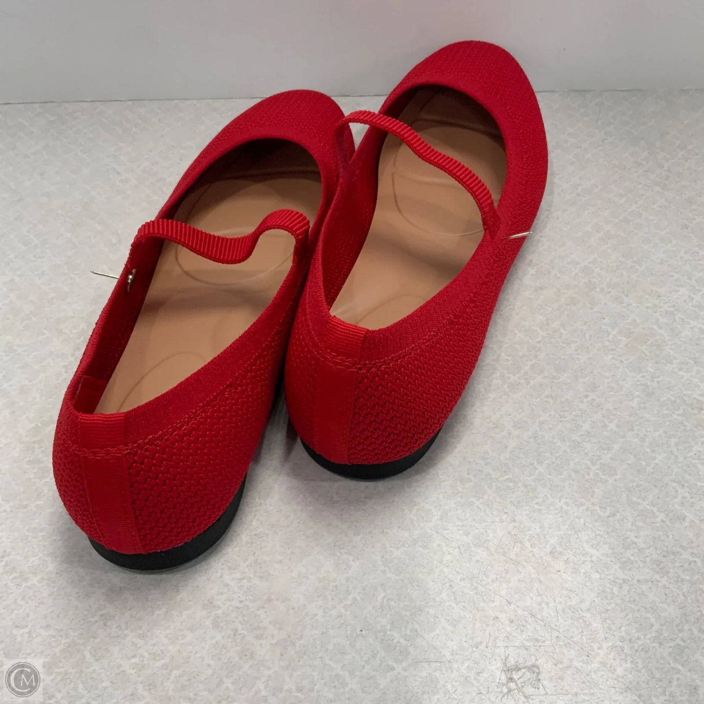 Shoes Flats By A New Day In Red, Size: 8.5