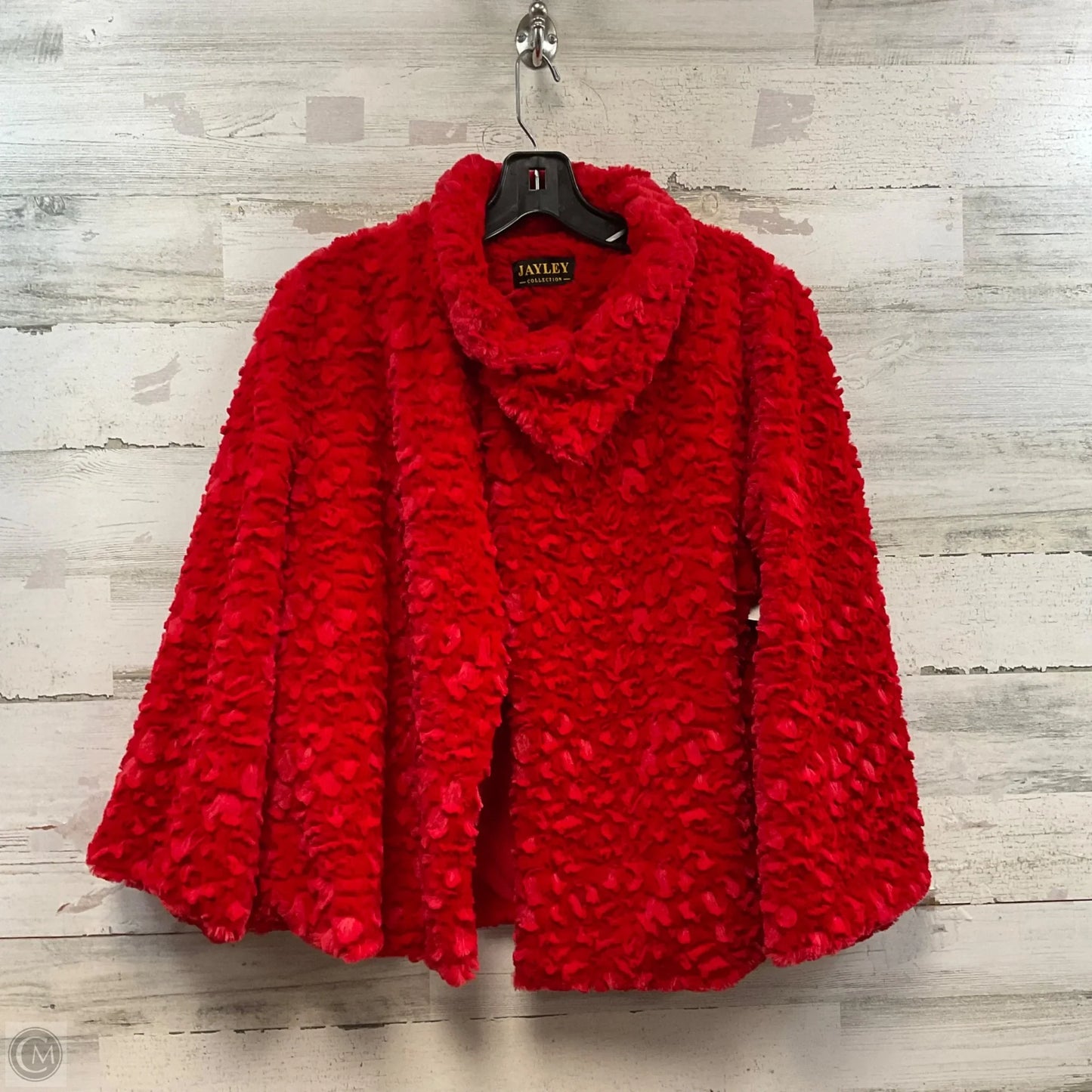 Jacket Fleece By Jayley In Red, Size: M