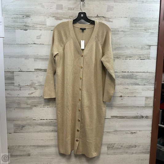 Cardigan By Talbots In Gold, Size: 1x