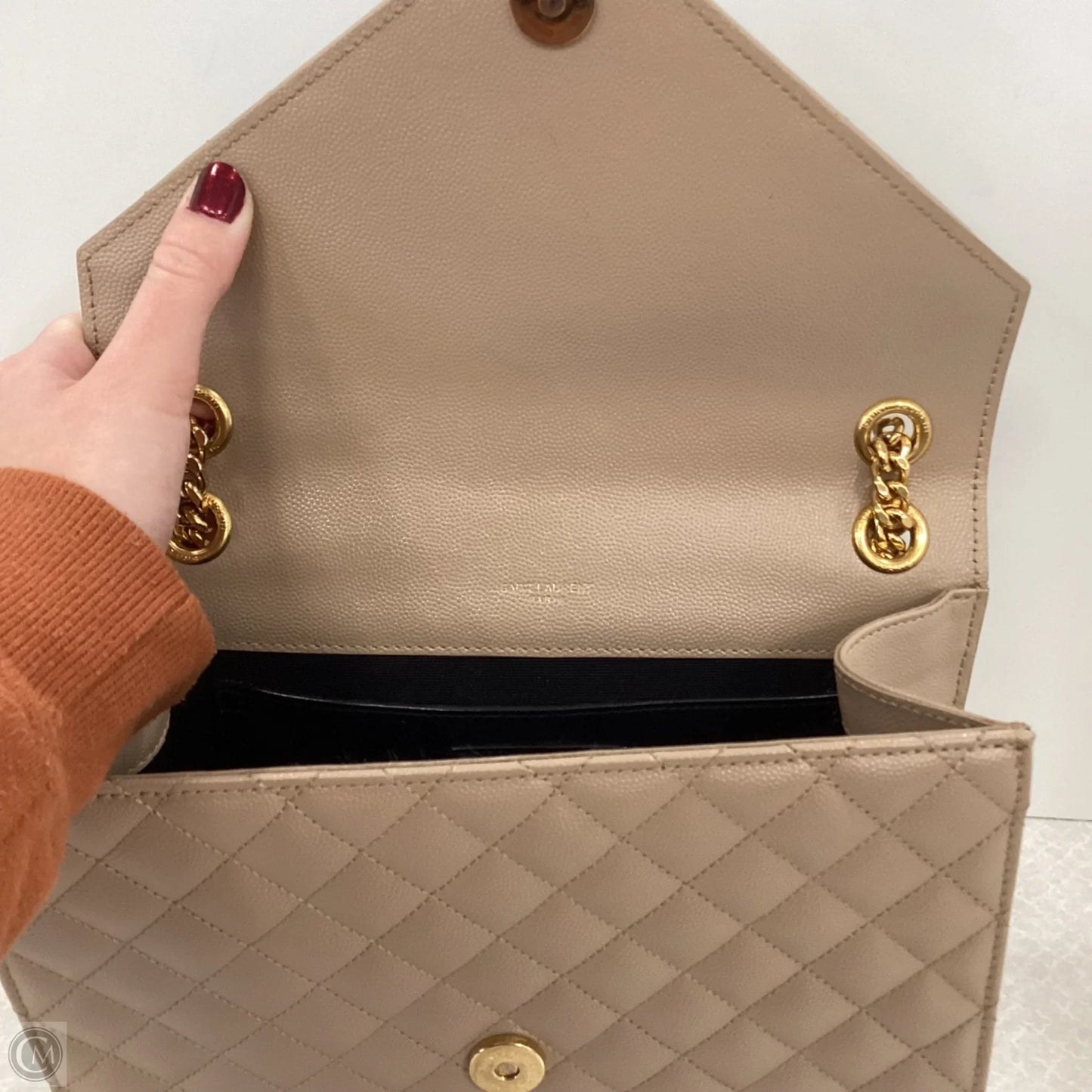 Handbag Luxury Designer By Yves Saint Laurent, Size: Large