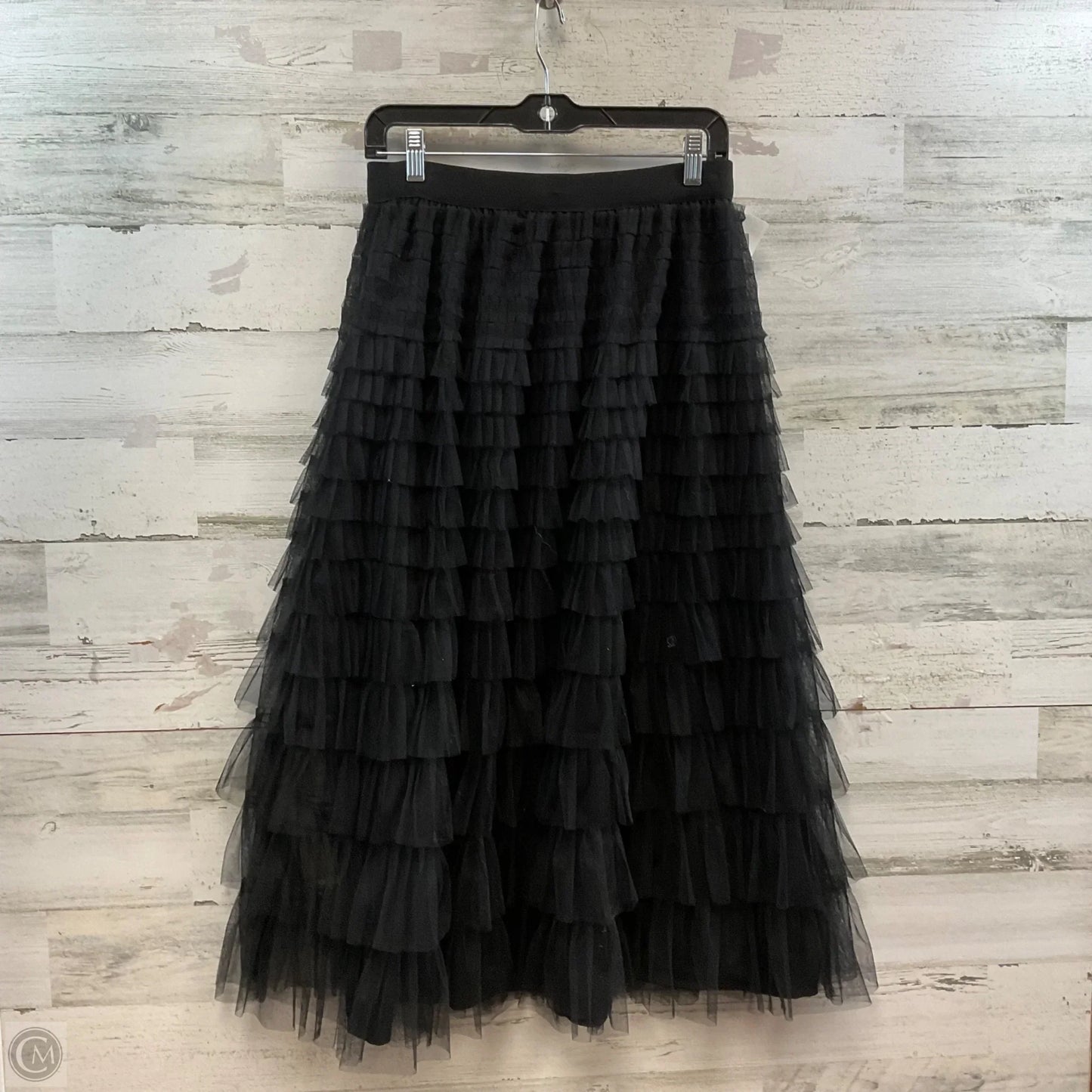 Skirt Maxi By Papillion In Black, Size: M