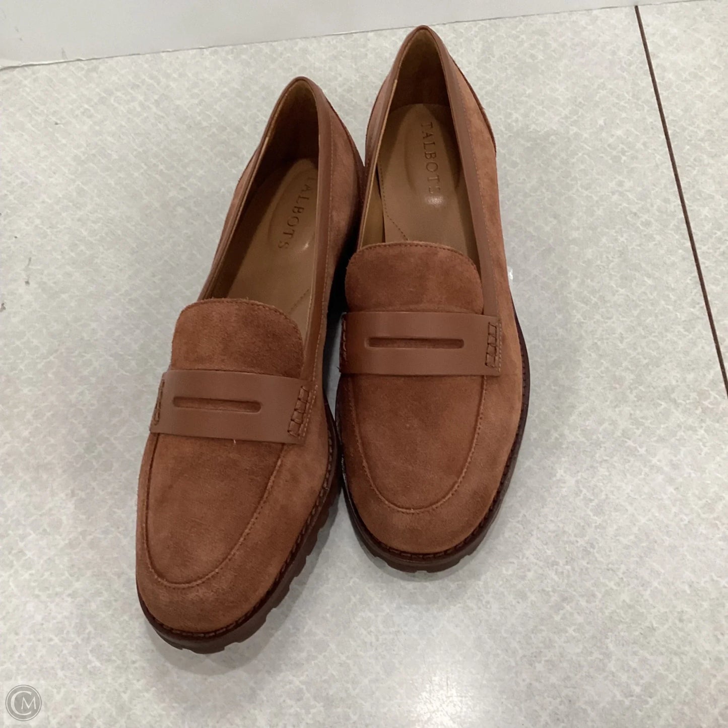 Shoes Flats By Talbots In Brown, Size: 8