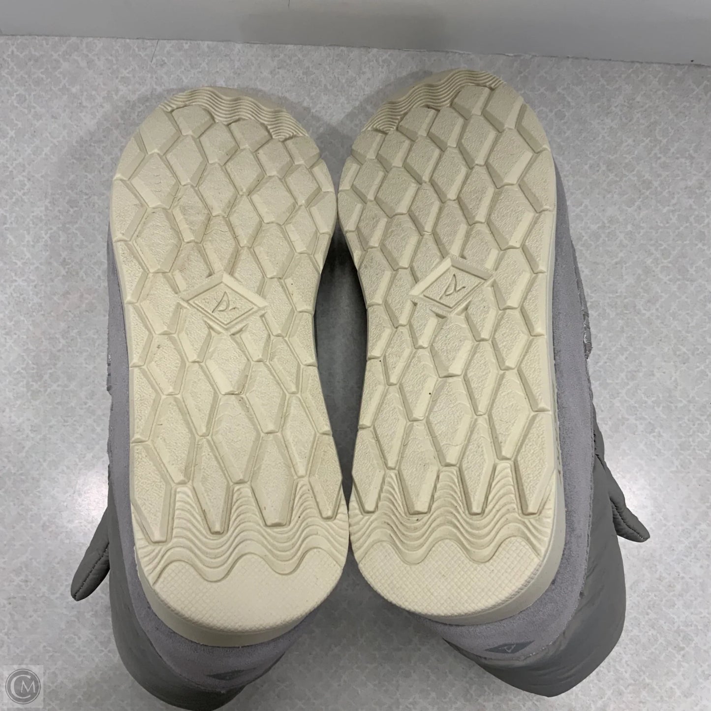 Boots Ankle Flats By Sperry In Grey, Size: 10