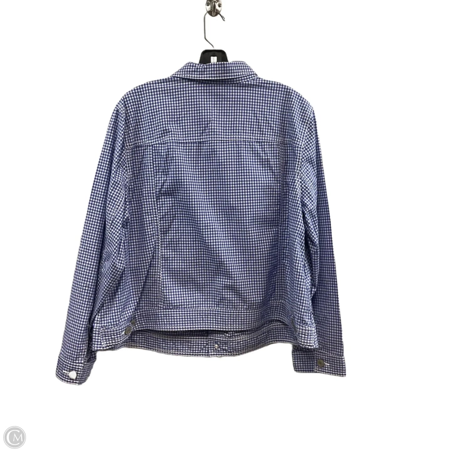 Jacket Other By Talbots In Blue, Size: 2x