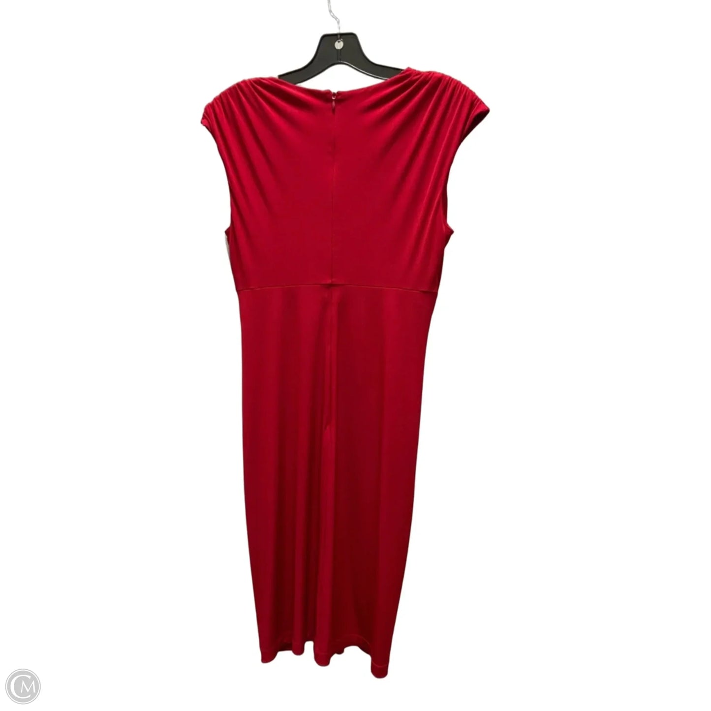 Dress Work By Calvin Klein In Red, Size: S