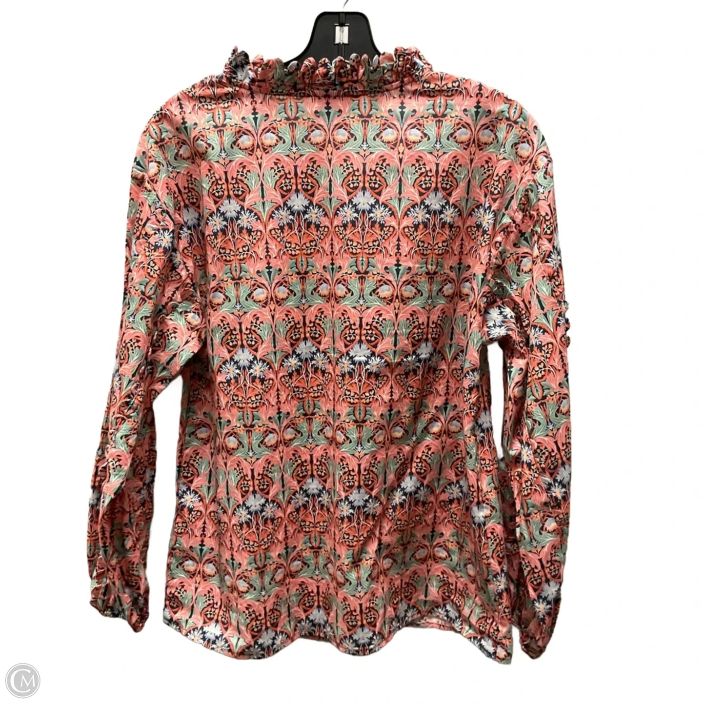 Top Long Sleeve By J. Crew In Orange, Size: S