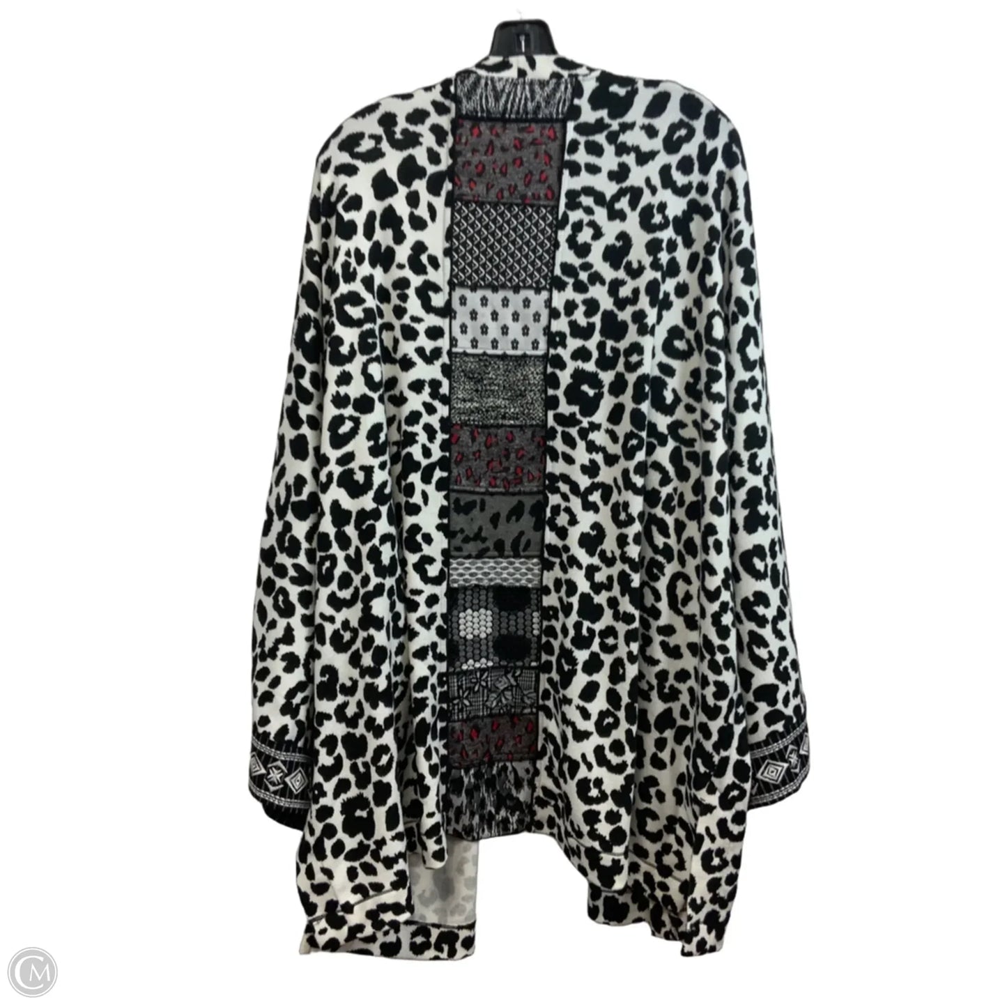 Cardigan By John Mark In Black, Size: 3x