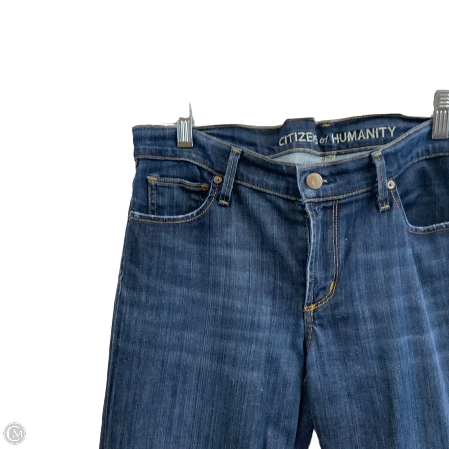 Jeans Boot Cut By Citizens Of Humanity In Blue Denim, Size: 10
