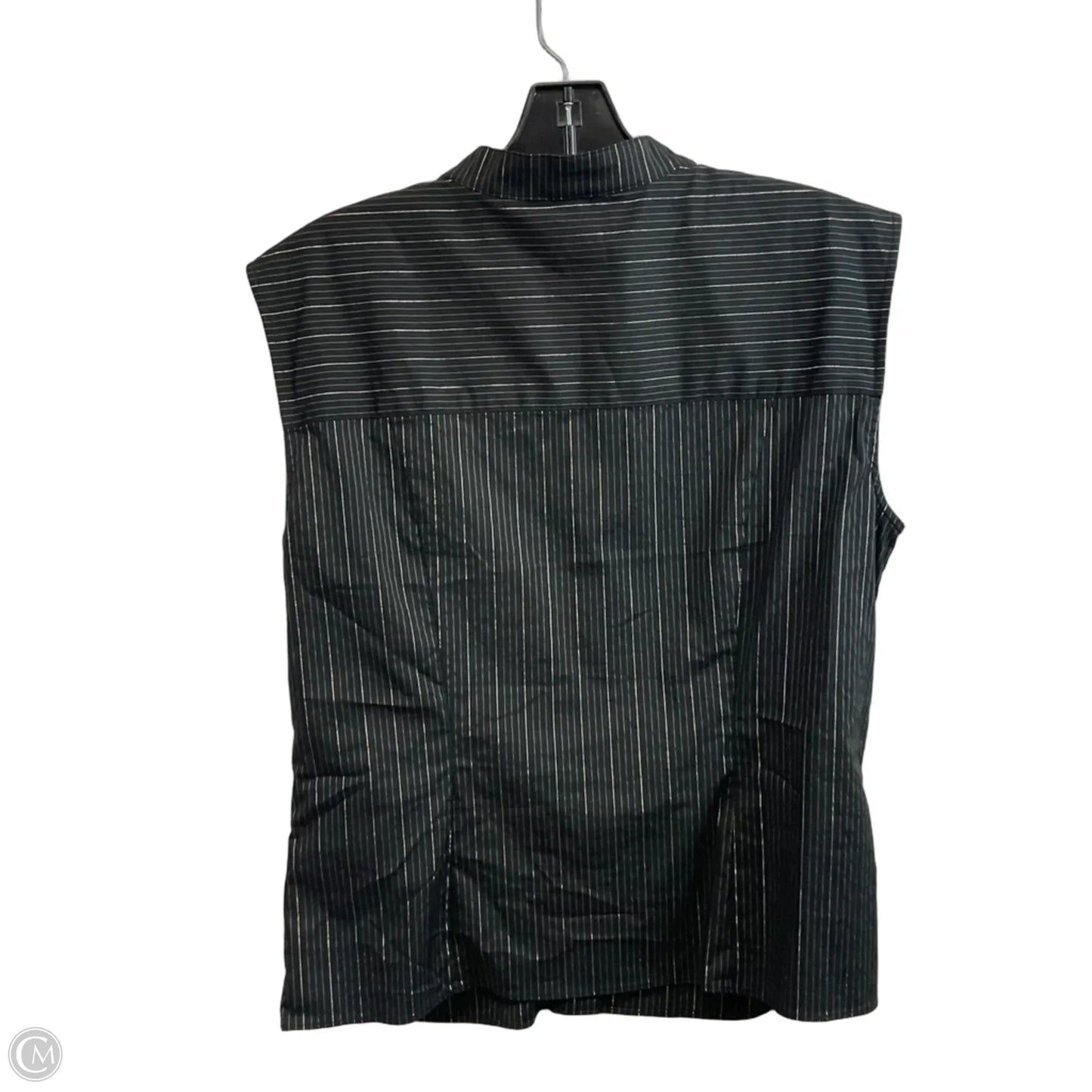 Blouse Sleeveless By White House Black Market In Black, Size: M