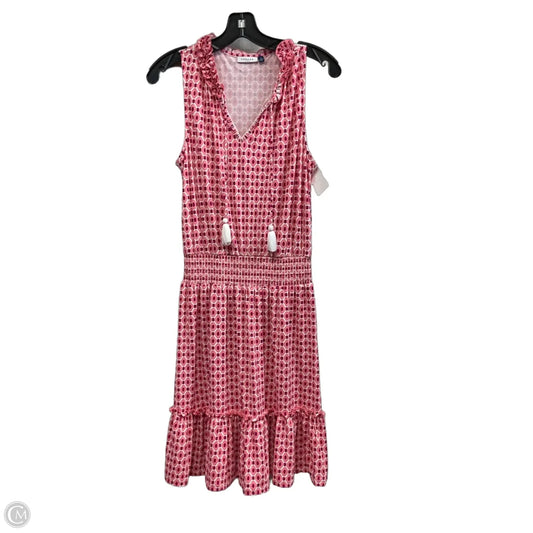 Dress Casual Short By Cabana Life In Pink, Size: S