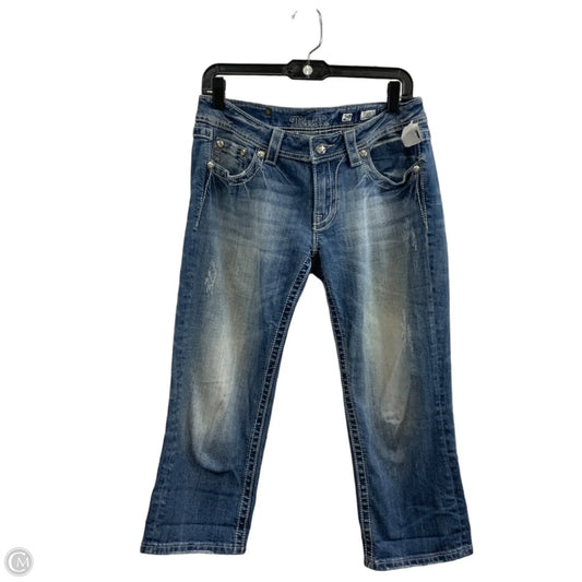 Capris By Miss Me In Blue Denim, Size: 8