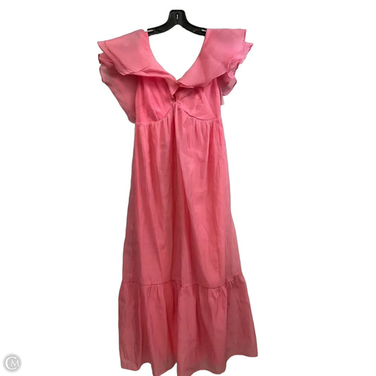Dress Casual Maxi By ON TWELFTH In Pink, Size: S