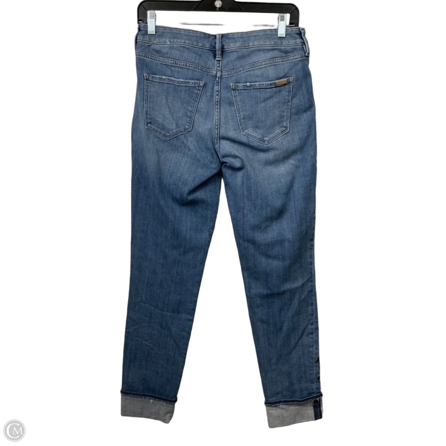 Jeans Straight By White House Black Market In Blue Denim, Size: 4