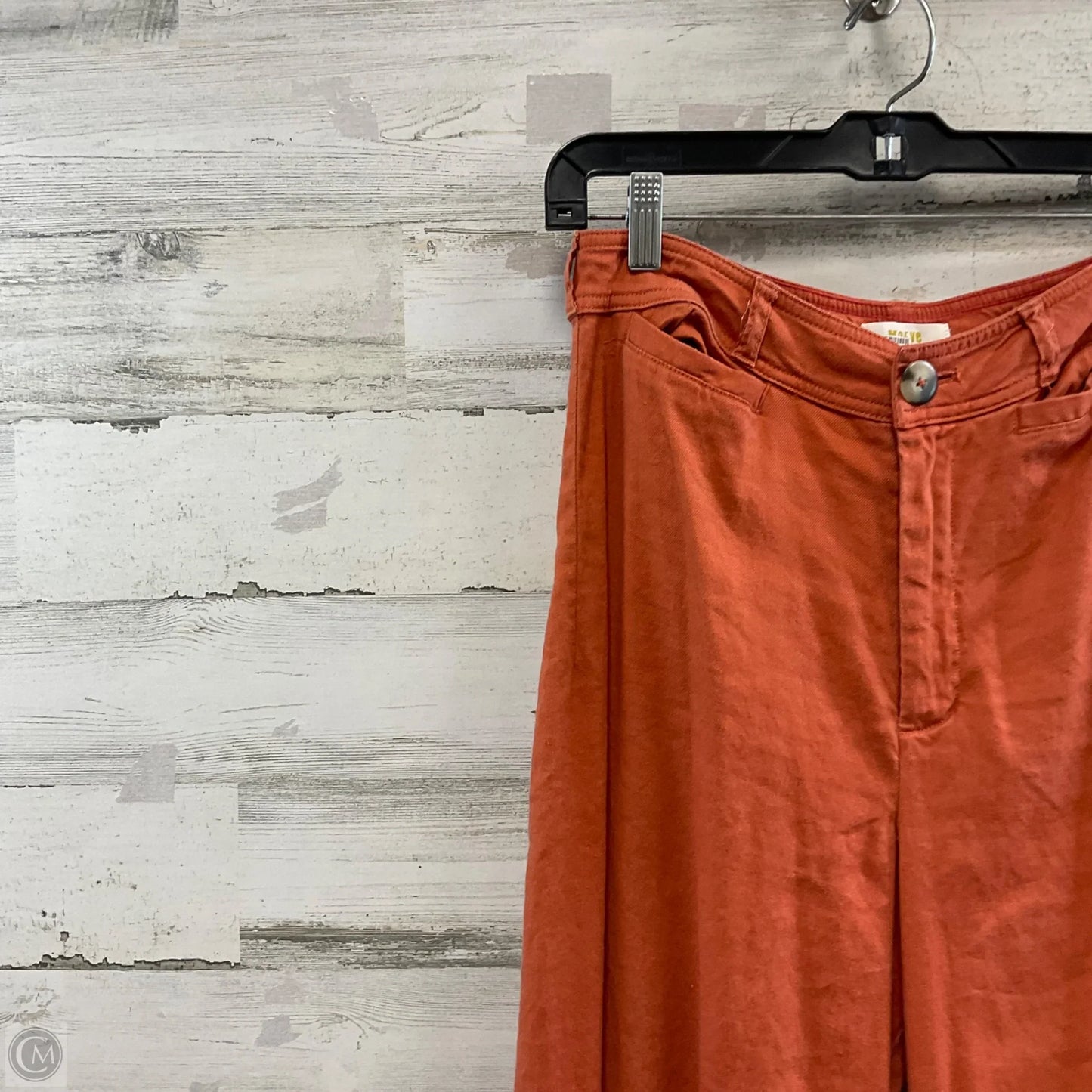 Pants Wide Leg By Maeve In Orange, Size: 10