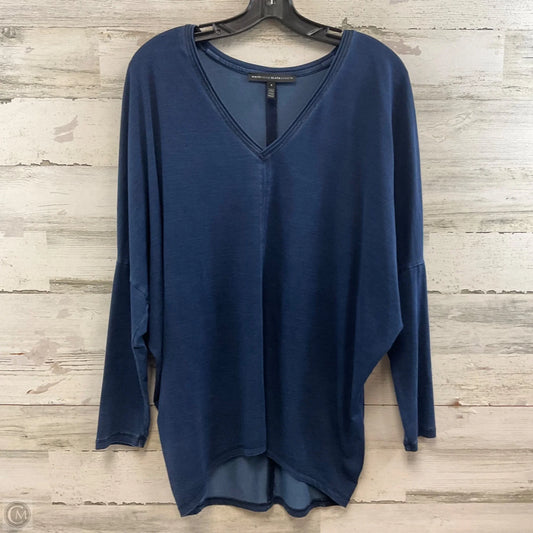 Top 3/4 Sleeve By White House Black Market In Navy, Size: S