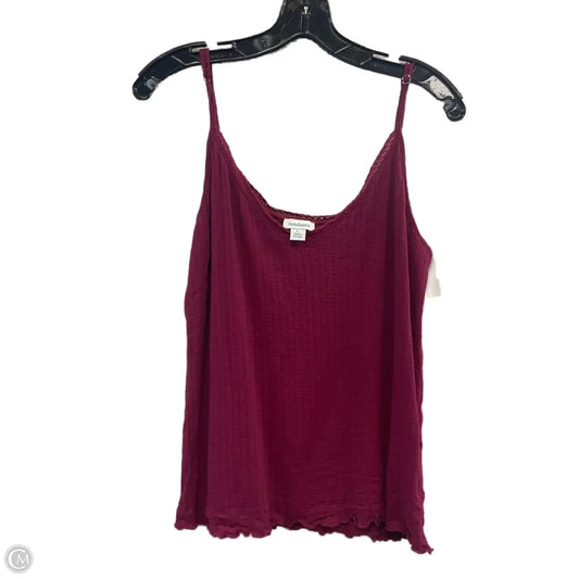 Top Cami By Sundance In Red, Size: L