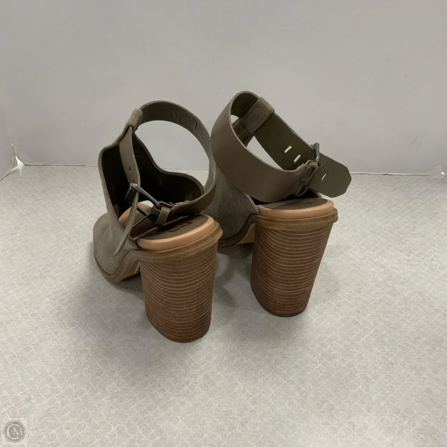 Shoes Heels Block By Marc Fisher In Taupe, Size: 10