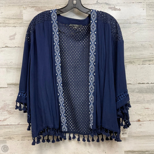 Cardigan By Miss Me In Navy, Size: L
