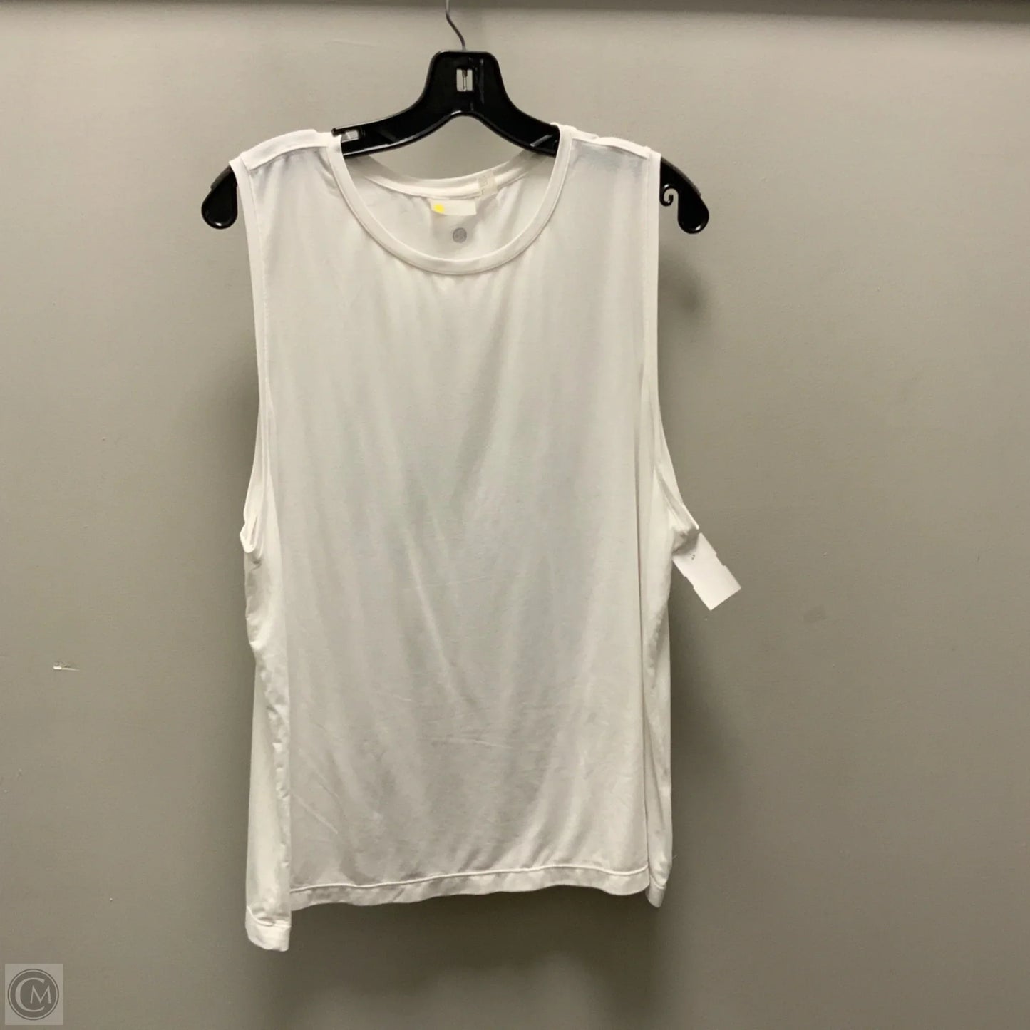 Athletic Tank Top By Calia In White, Size: L