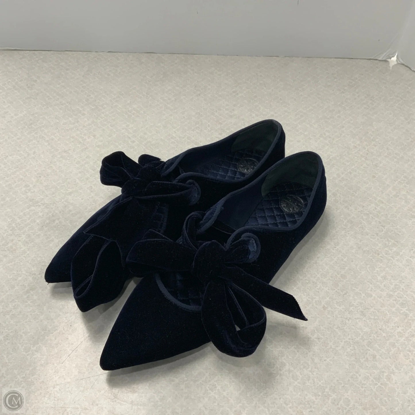 Shoes Designer By Tory Burch In Blue, Size: 8.5