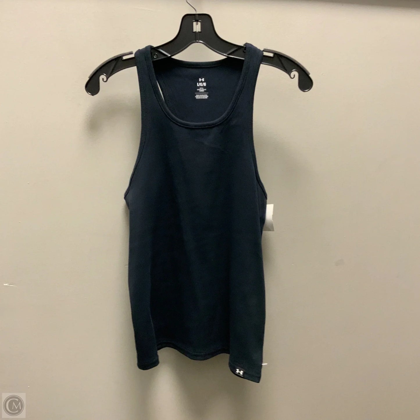 Athletic Tank Top By Under Armour In Black, Size: L