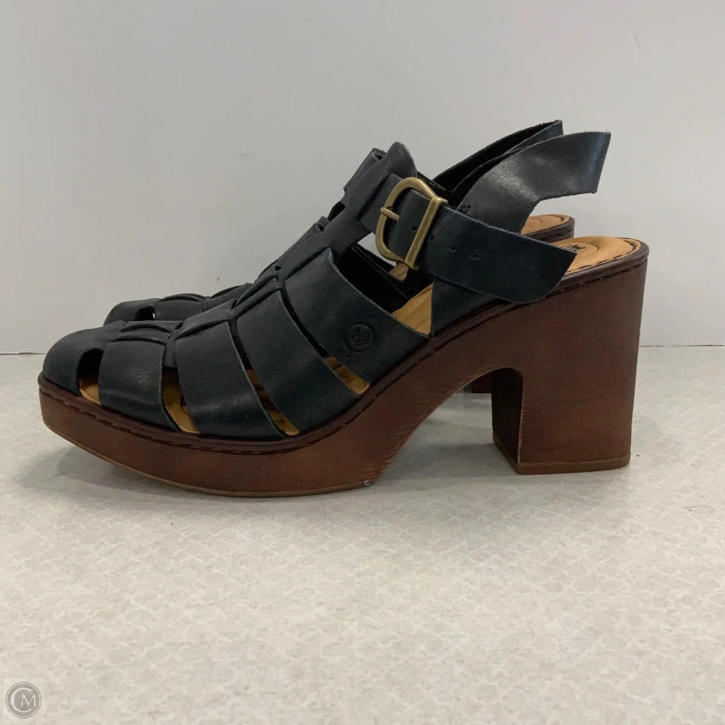 Shoes Heels Block By Born In Black, Size: 9