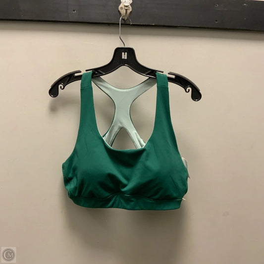 Athletic Bra By Dsg Outerwear In Green, Size: Xl