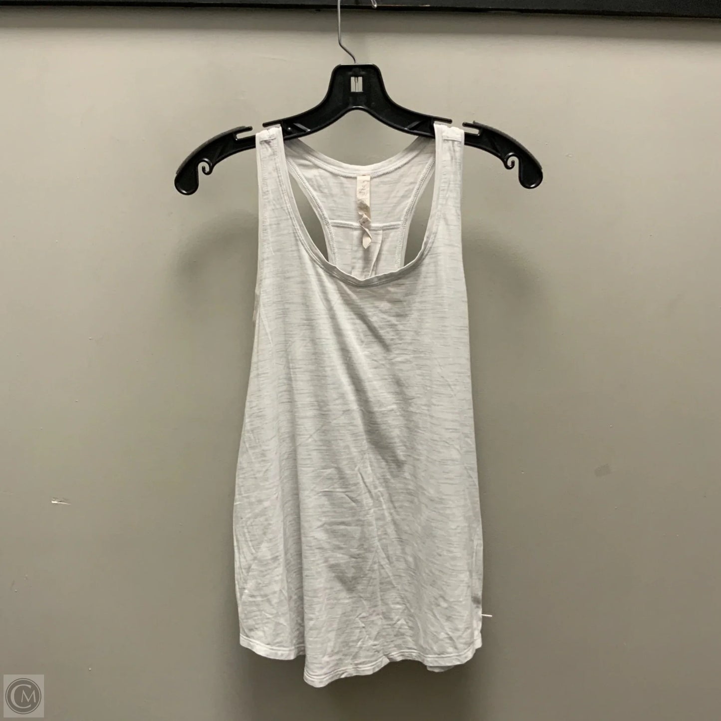 Athletic Tank Top By Lululemon In Grey, Size: M