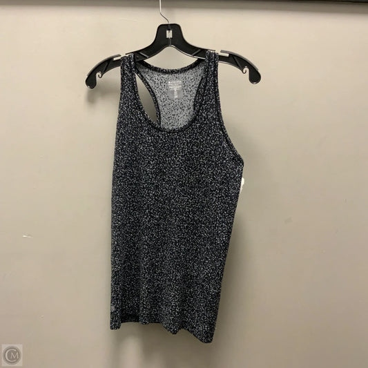 Athletic Tank Top By Athleta In Black & Grey, Size: M