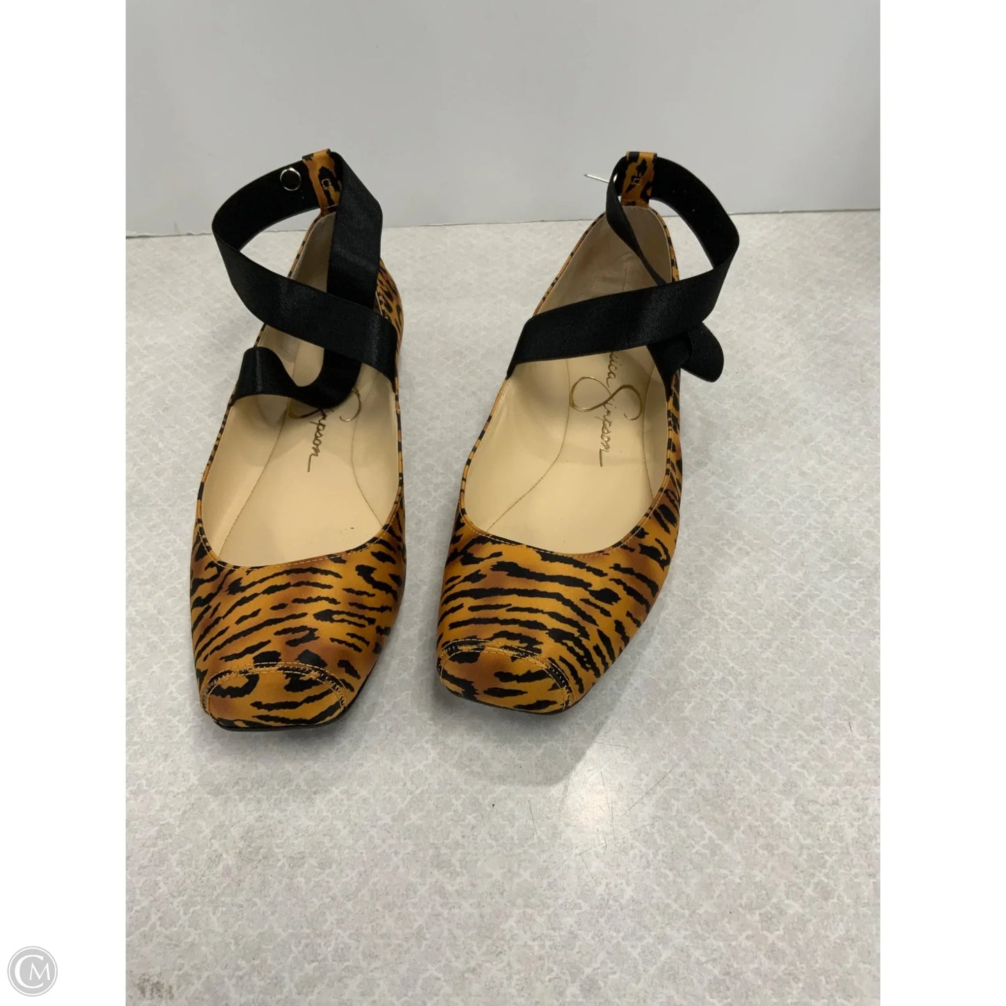 Shoes Flats By Jessica Simpson In Animal Print, Size: 12