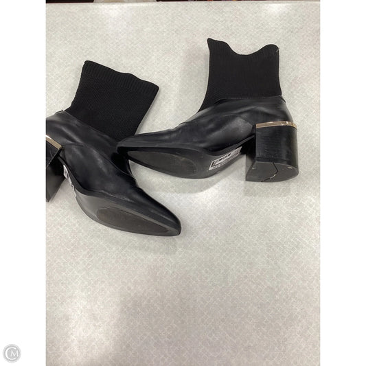 Boots Ankle Heels By Universal Standard In Black, Size: 10